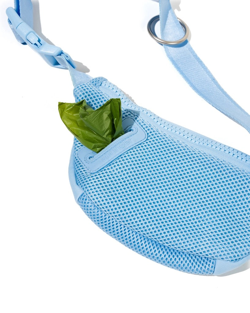 The Companion Lead with Sling Bag - Baby Blue