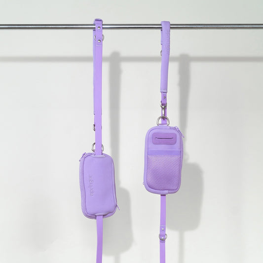 The Everywhere Lead and Bag - Lilac