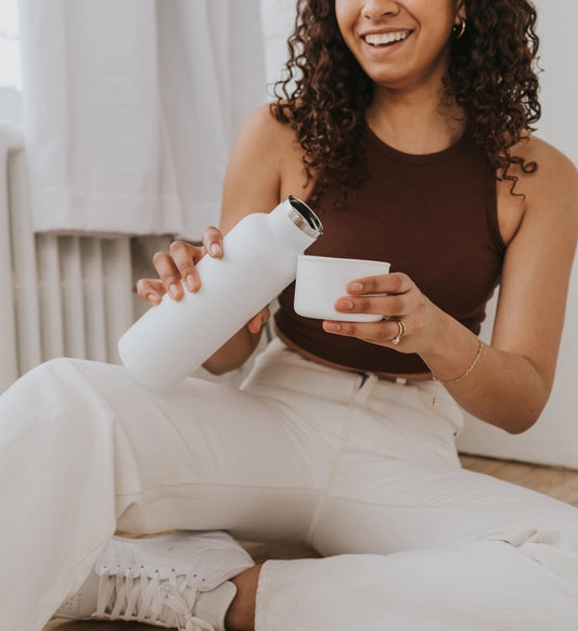 Companion Water Bottle - White