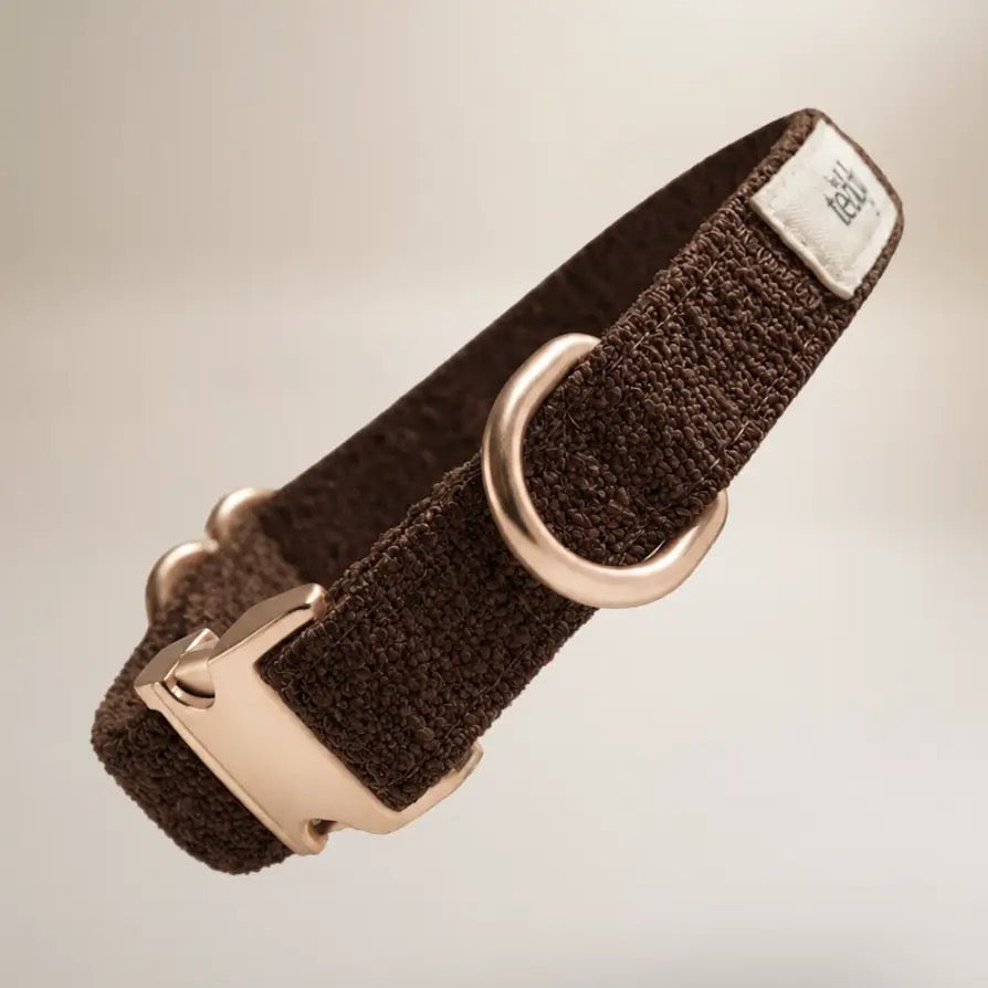 The Nest Boucle Collar - Chocolate